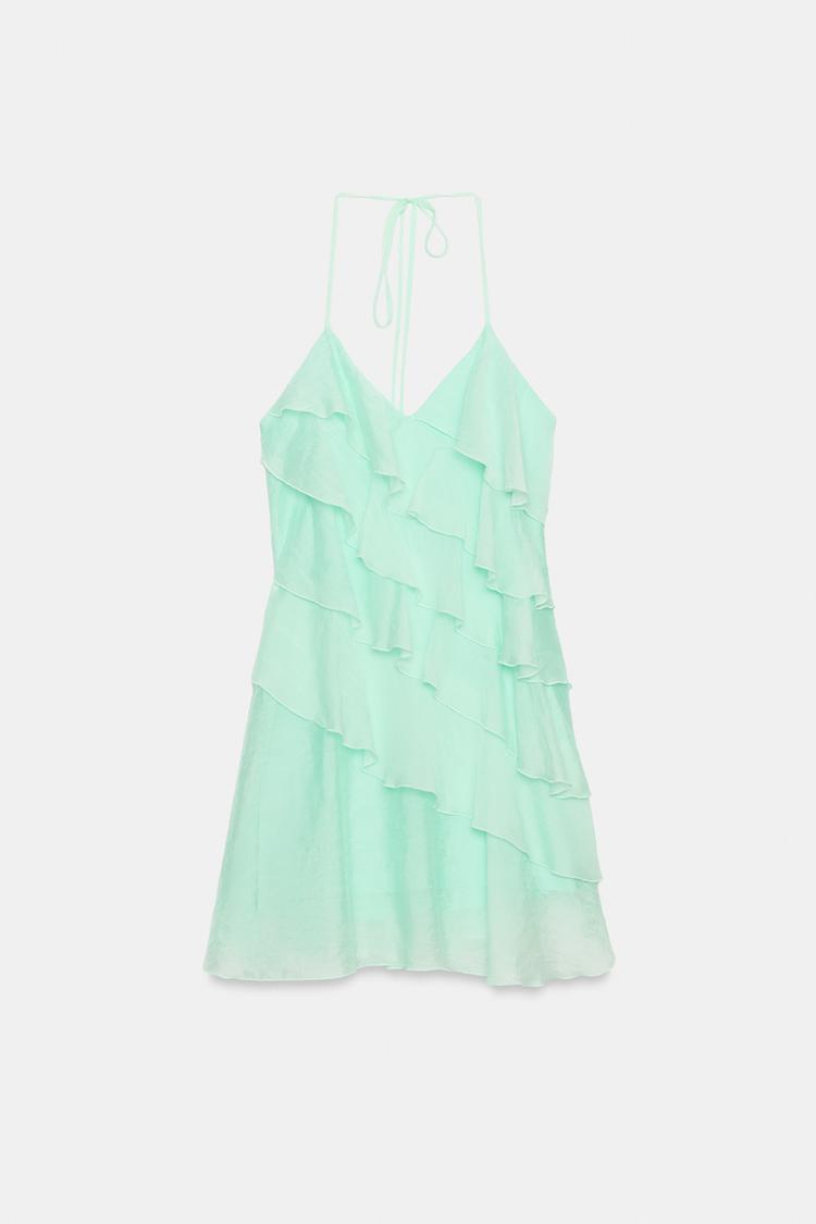 Dawn Ruffle Mini Dress