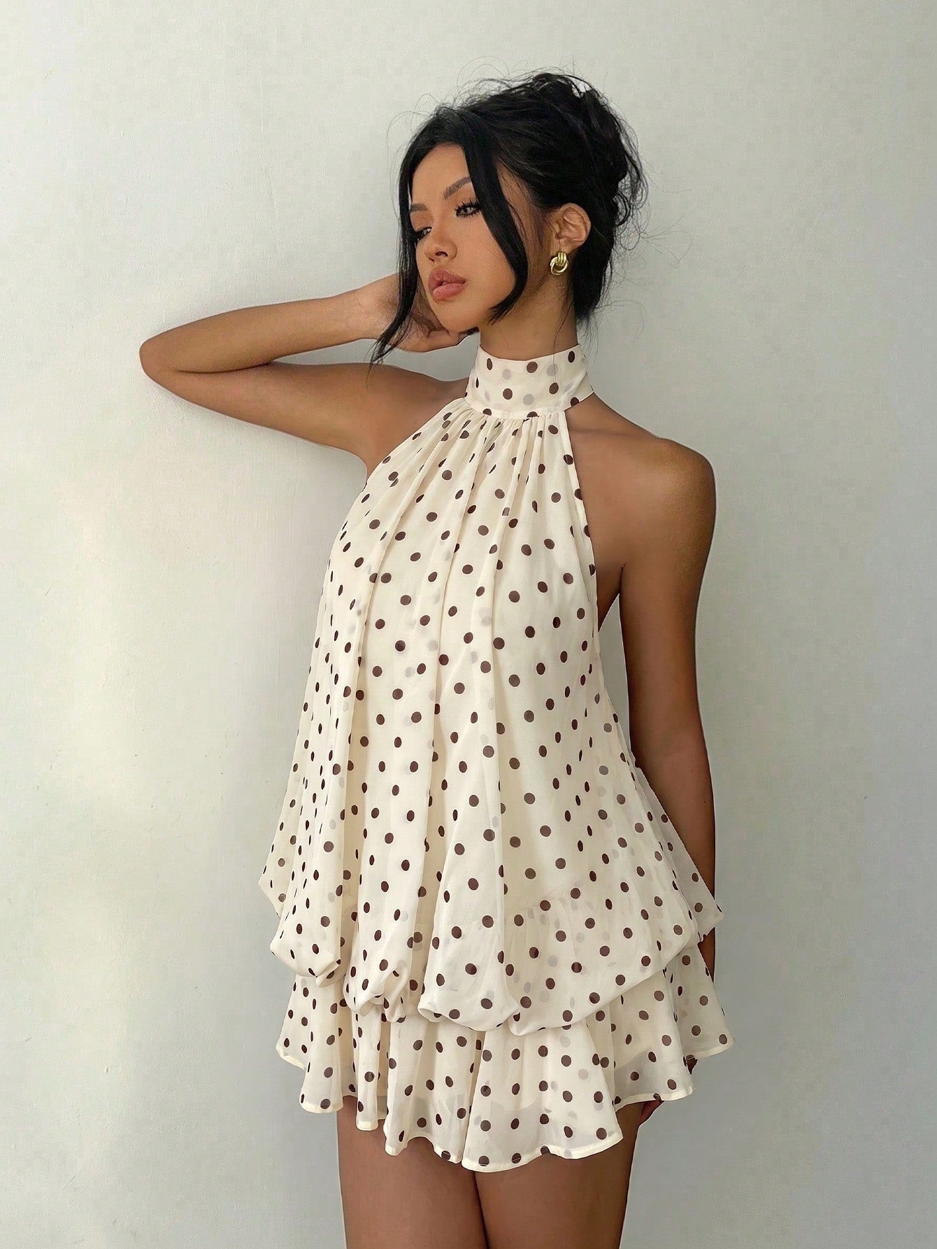 Tara Mini Ruffle Dress