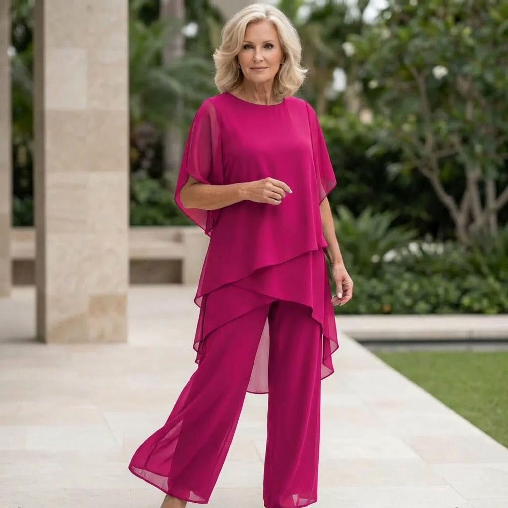 Blair Suit with Draped Pants