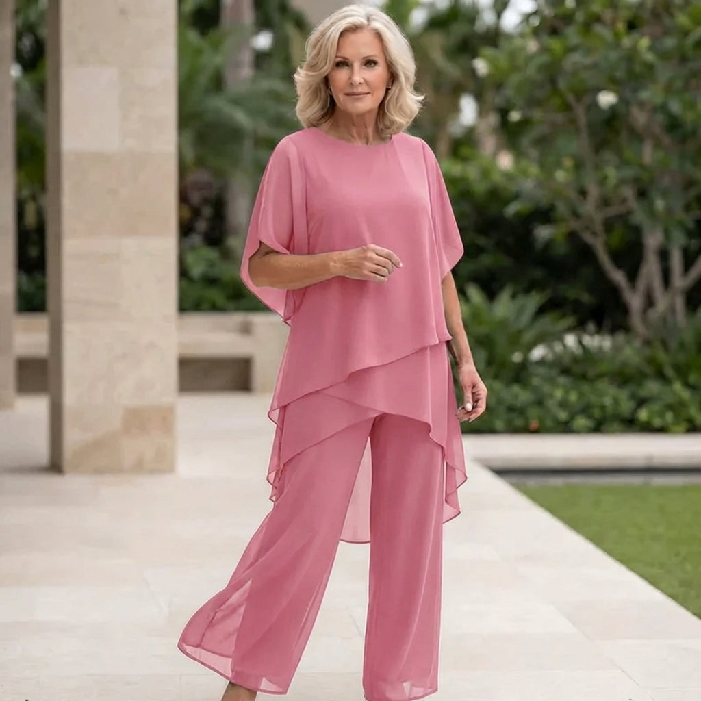 Blair Suit with Draped Pants