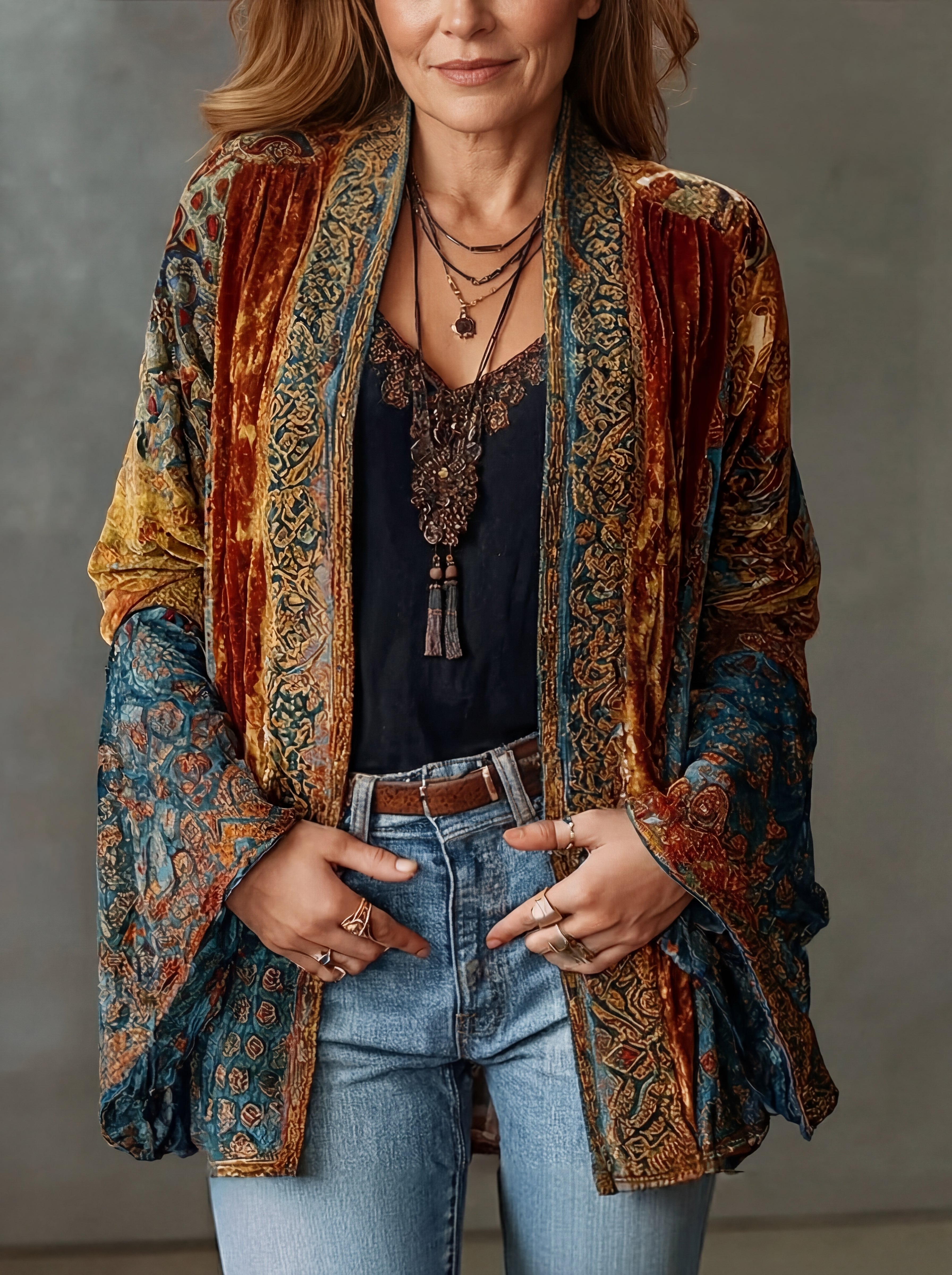 Cora | Boho Kimono Jacket