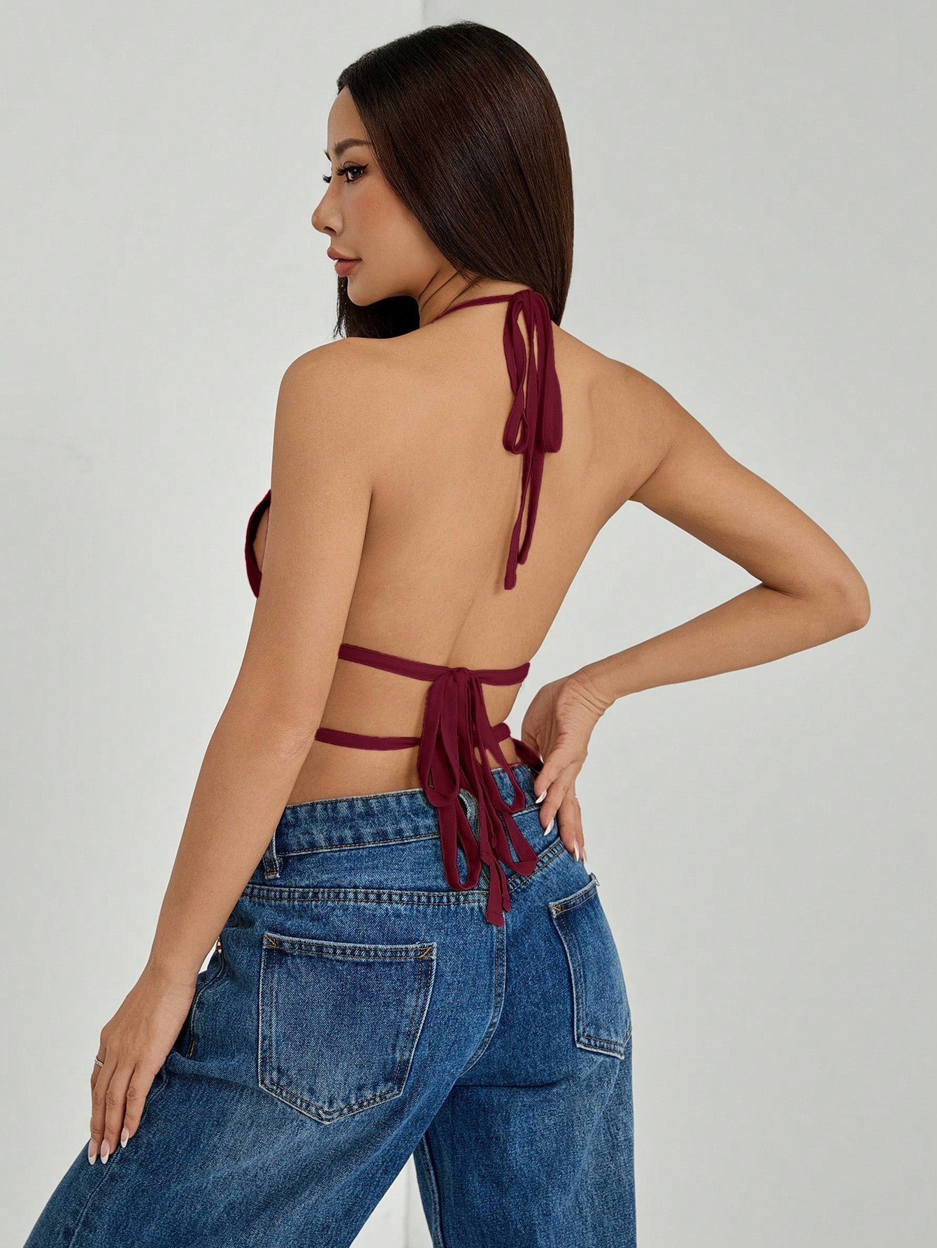 Jennifer Backless Top