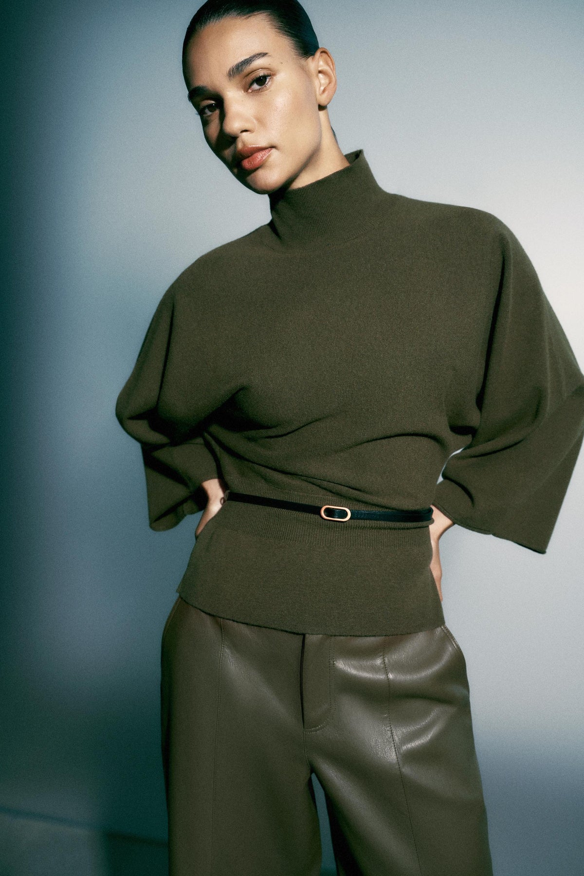 Renee Belted Knit Jumper