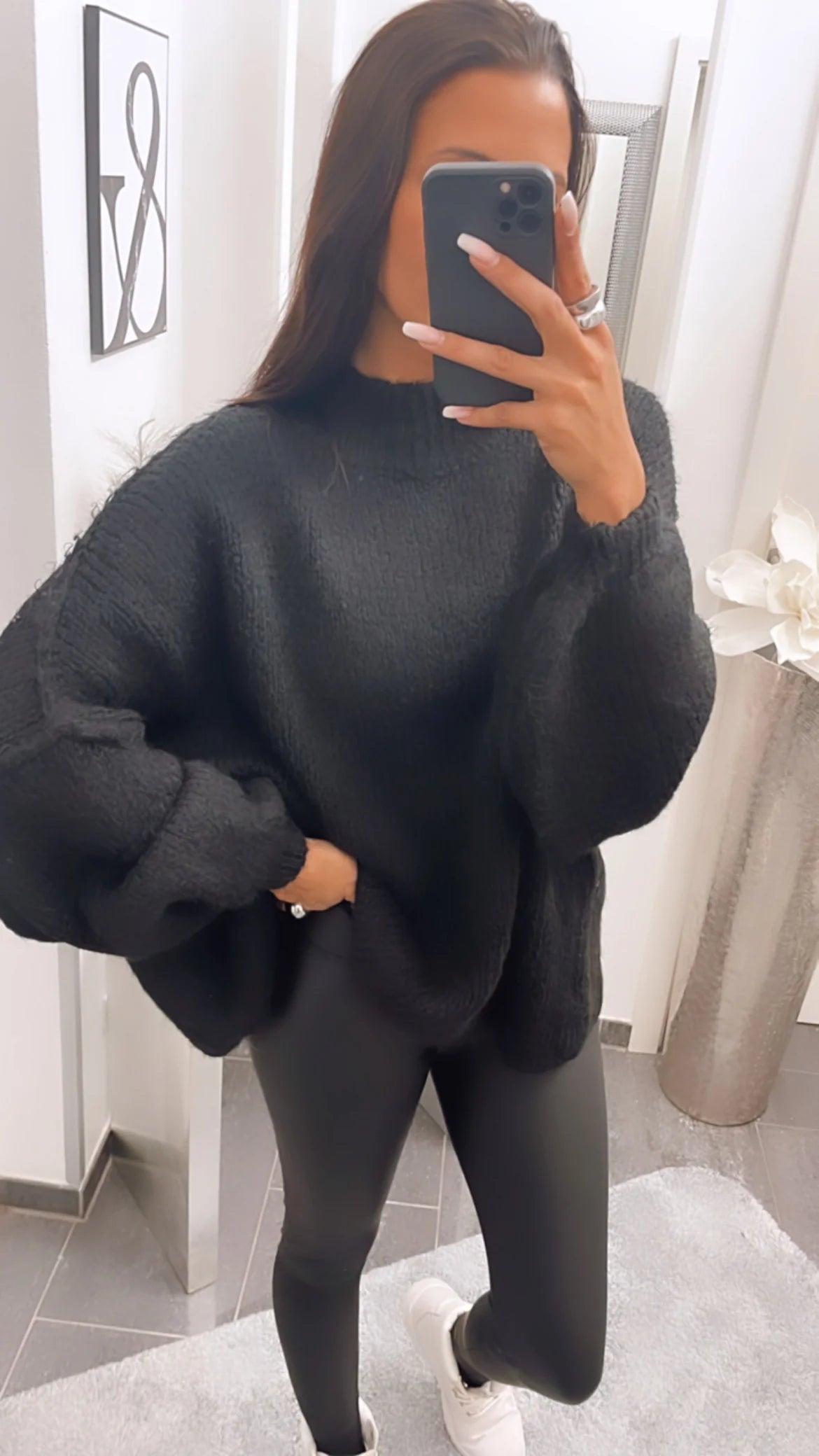 Leyla Oversized Knit Sweater