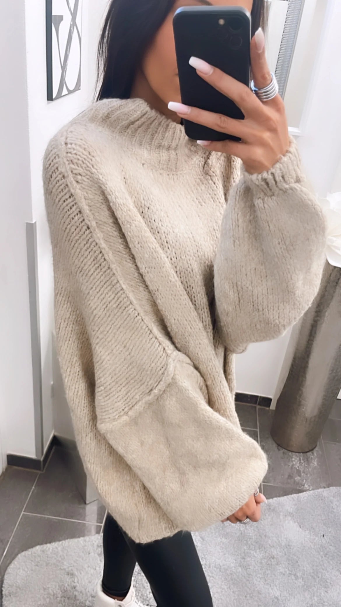 Leyla Oversized Knit Sweater