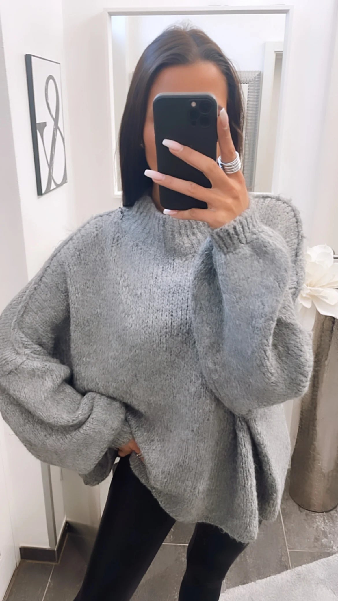 Leyla Oversized Knit Sweater