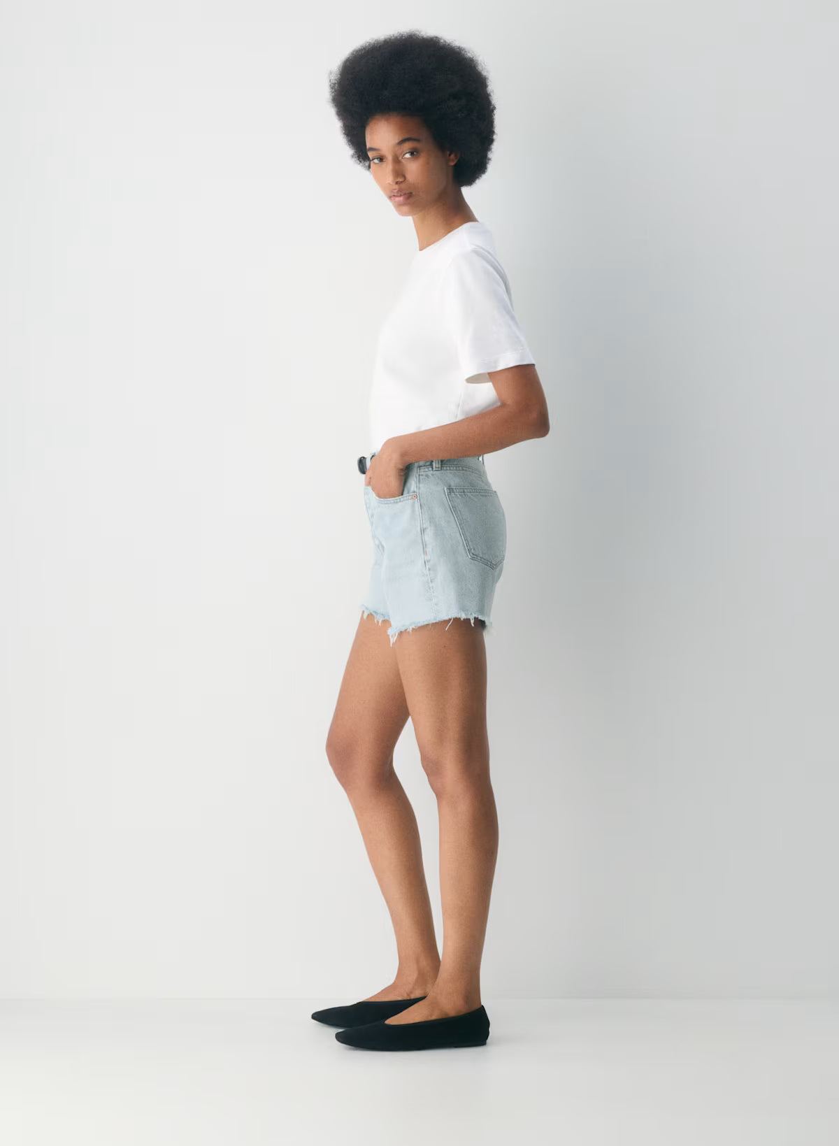 Daryn Distressed Shorts