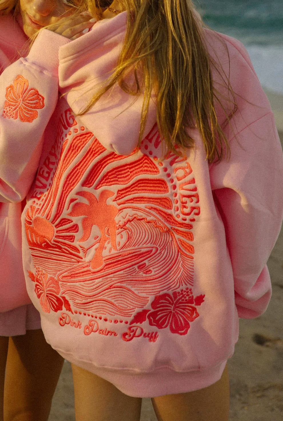 Oversized Palm Hoodie - LOUVELLI