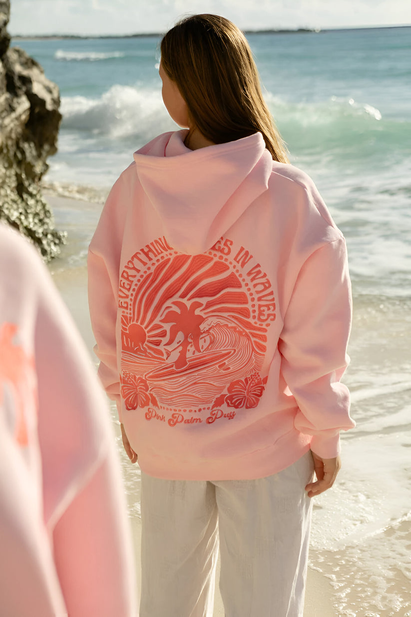 Oversized Palm Hoodie - LOUVELLI