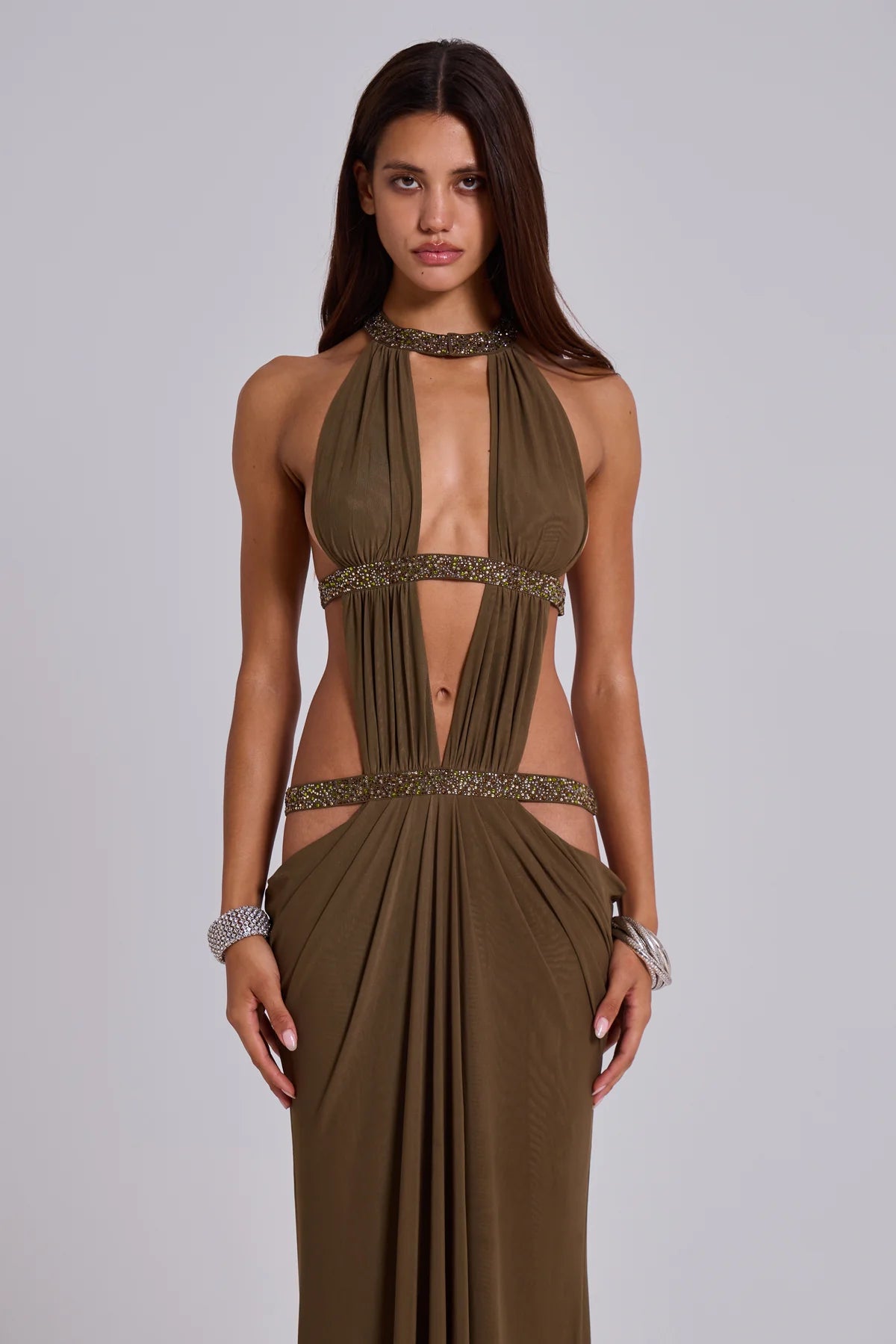 Arya Cut Out Maxi Dress