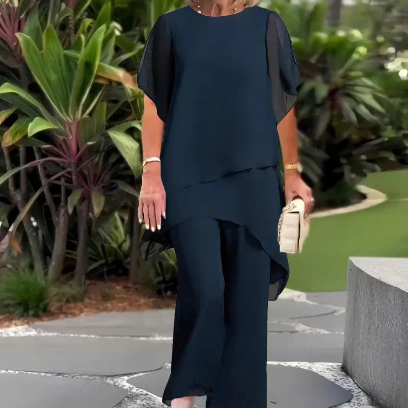 Blair Suit with Draped Pants