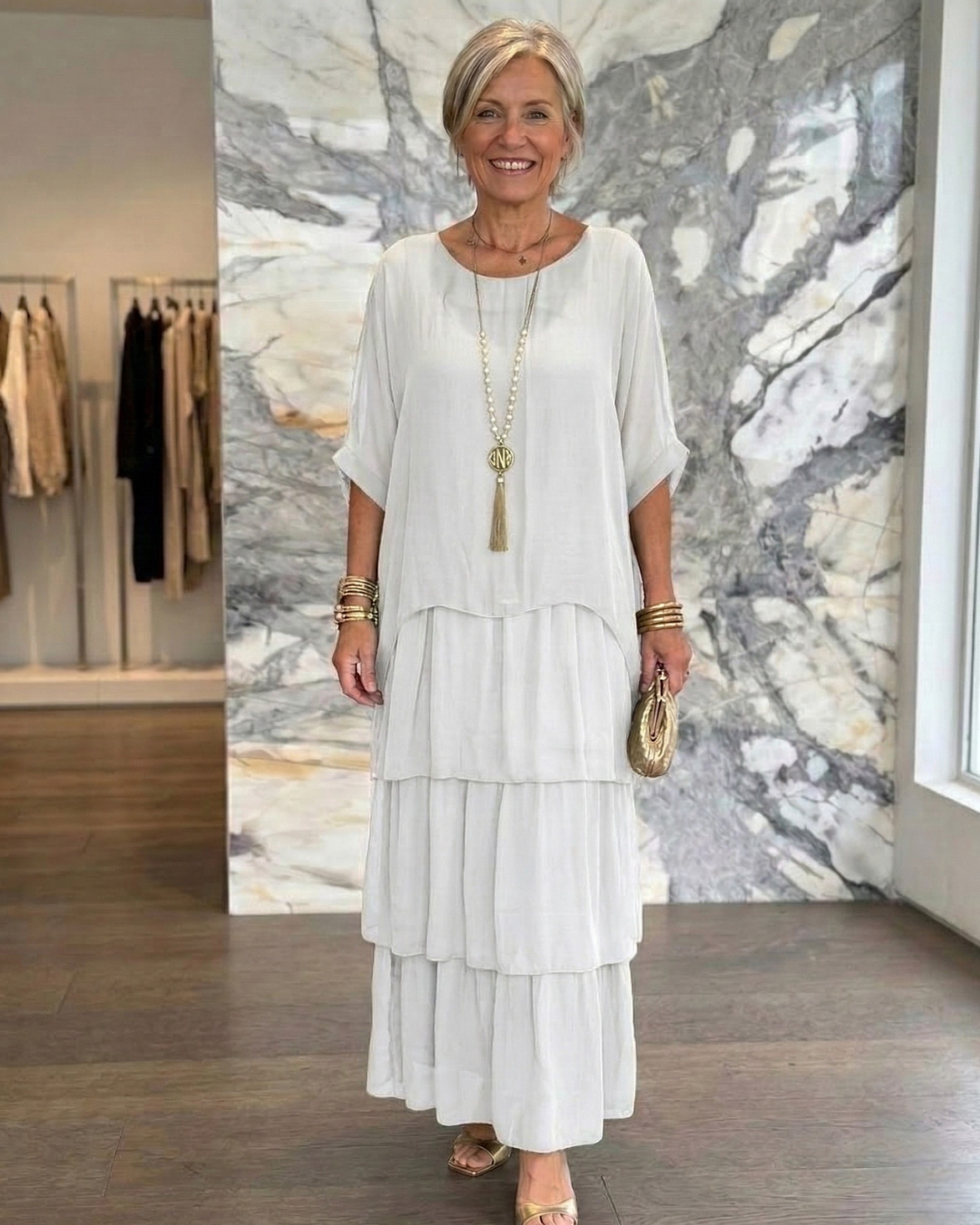 Shana Elegant Maxi Dress