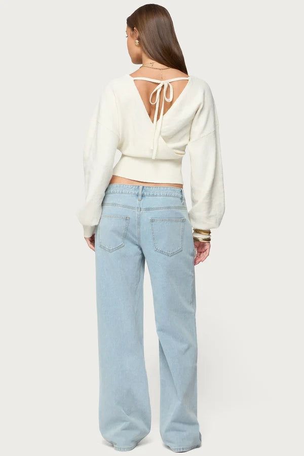 Gaby Wrap Sweater