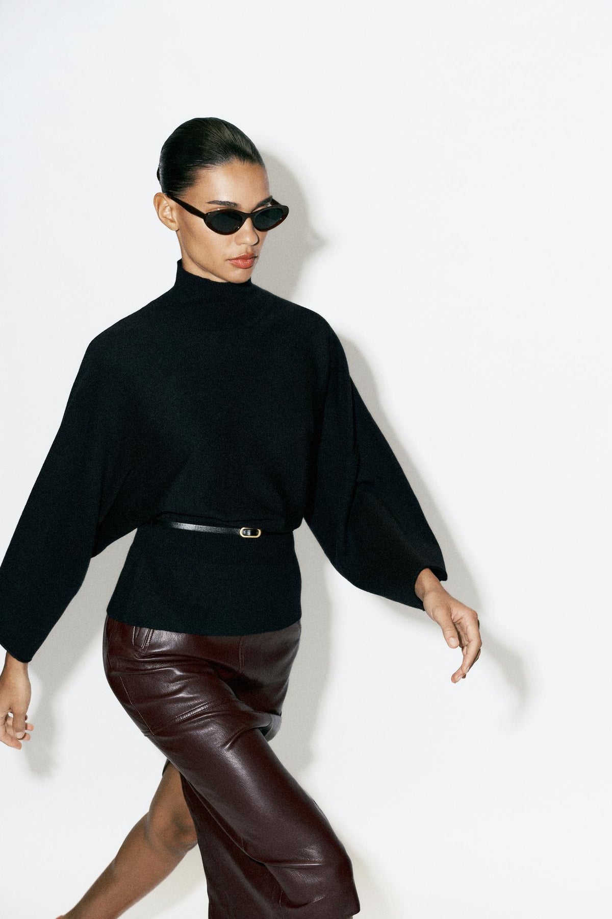 Renee Belted Knit Jumper
