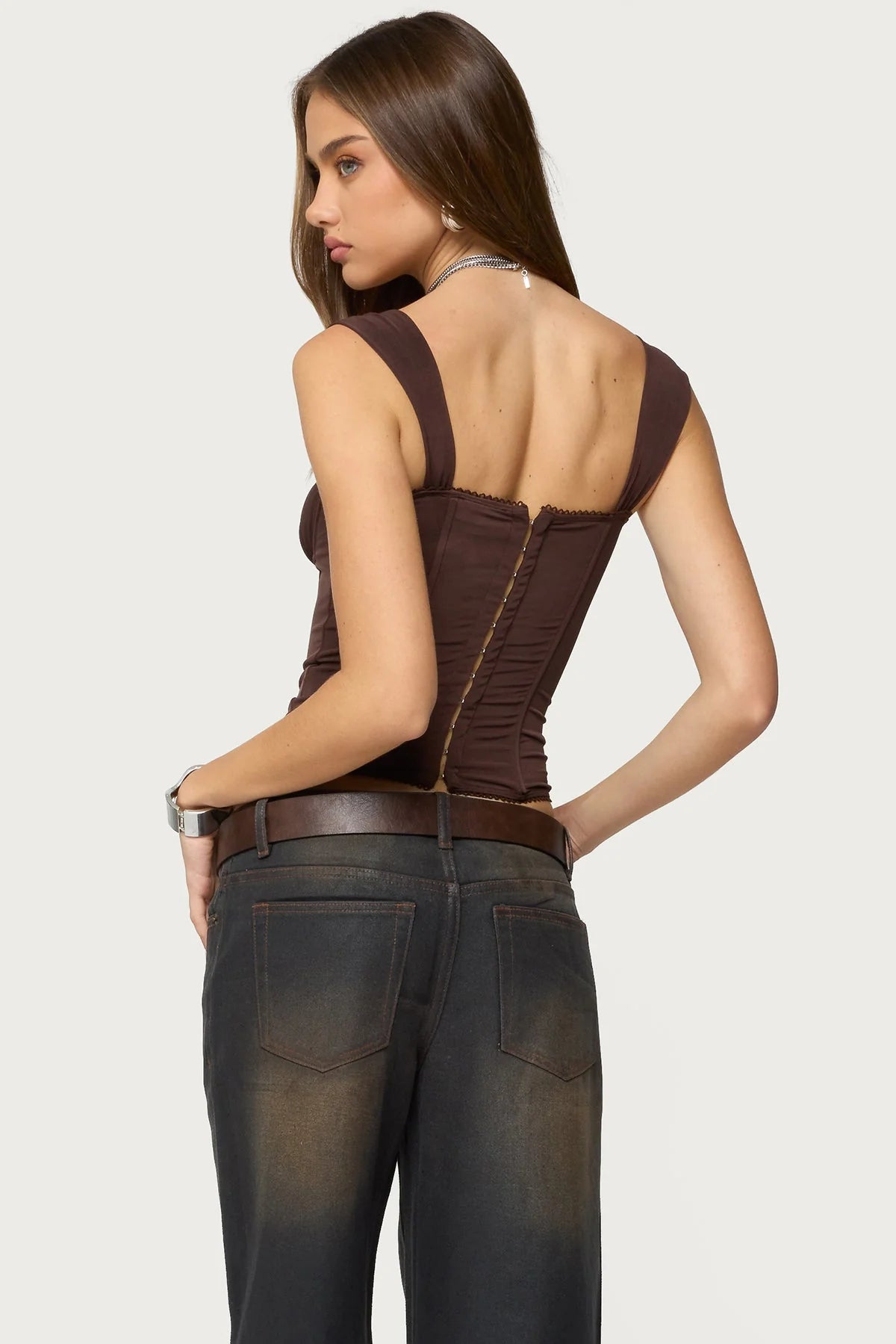 Jada Wide Strap Corset