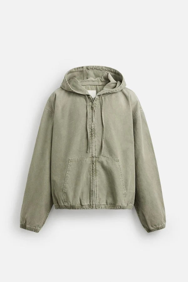 Unisex Stone Washed Jacket