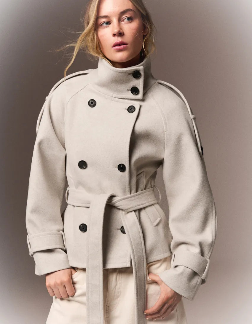 Milena Belted Trench Coat