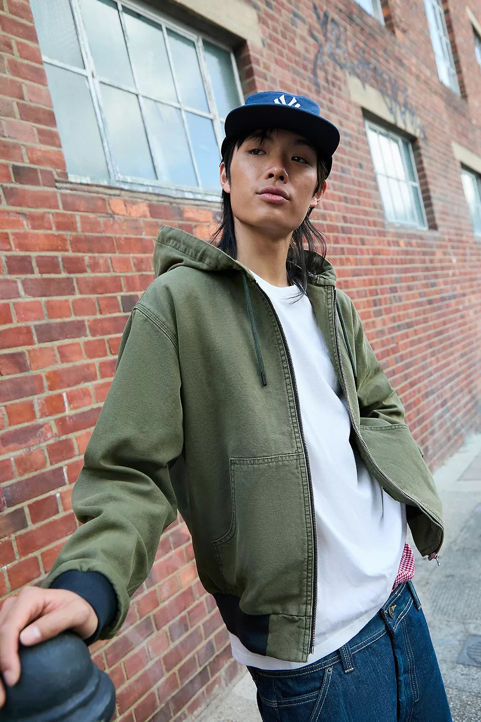 Skate Hooded Vest jacket