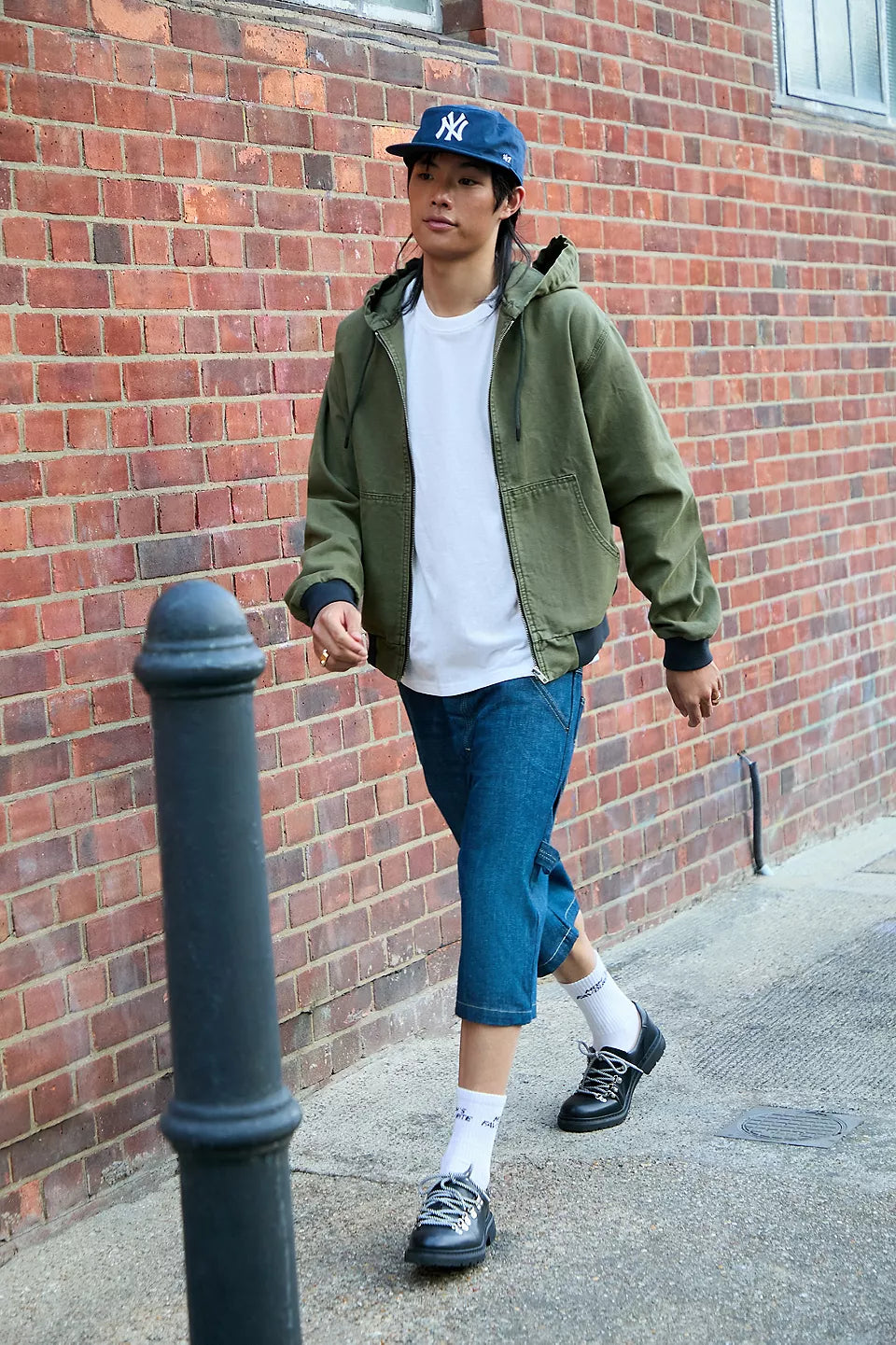 Skate Hooded Vest jacket