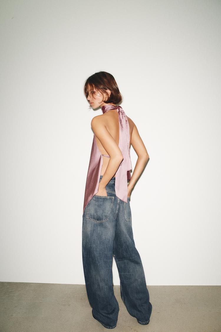 Lexi Asymmetric Halter Top