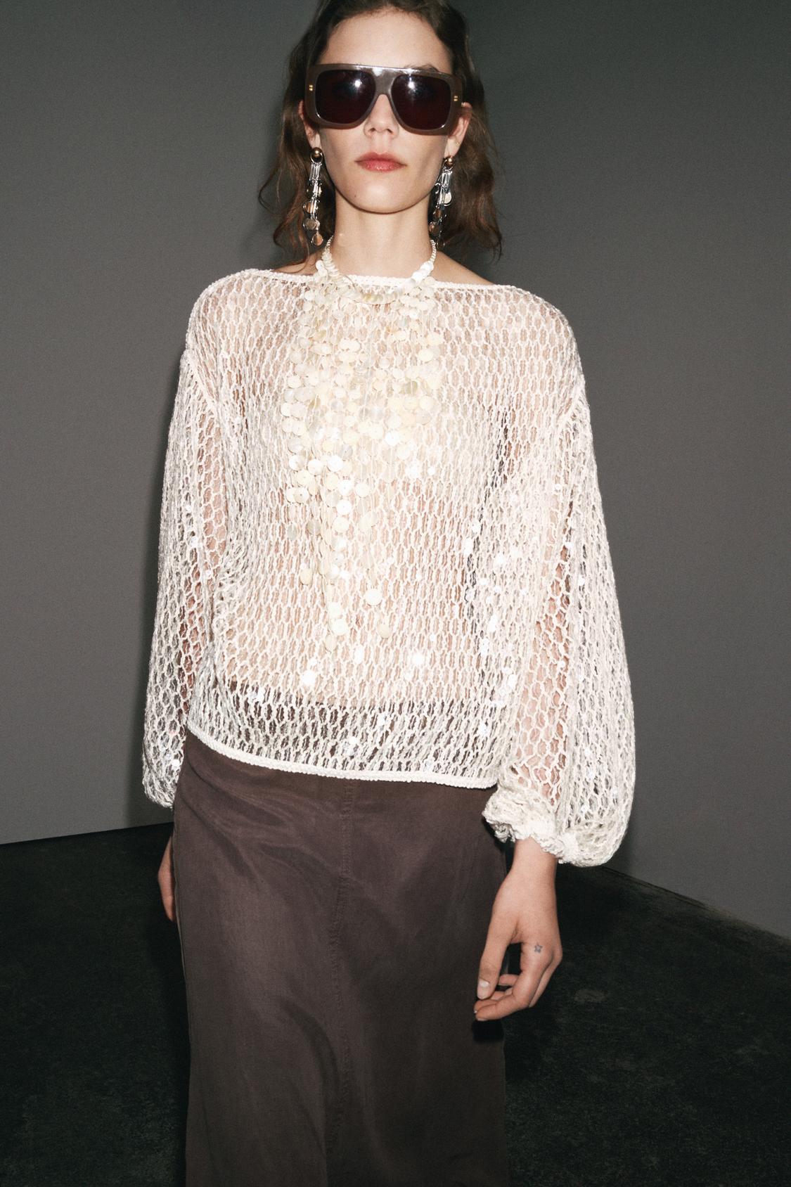 Emma Sequin Top