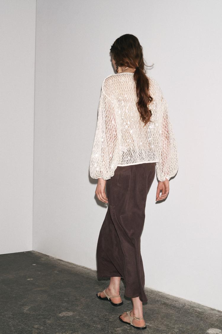 Emma Sequin Top