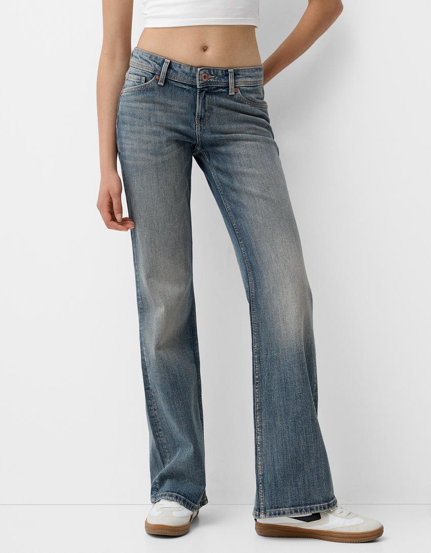 Julia Low Waist Boot-Cut Jeans