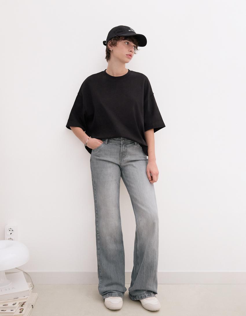 Julia Low Waist Boot-Cut Jeans