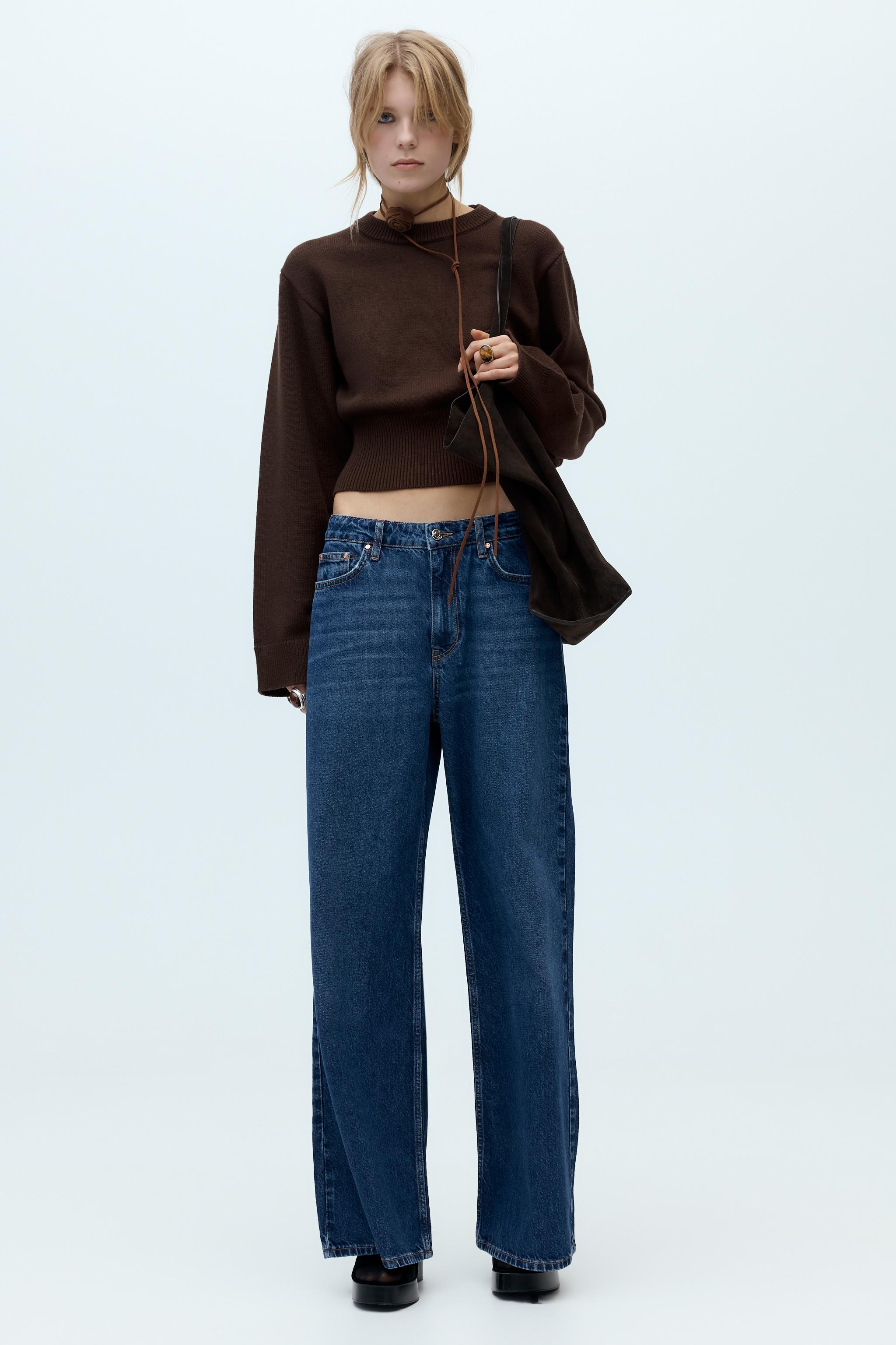 Sophie Cropped Wide Sleeve Sweater