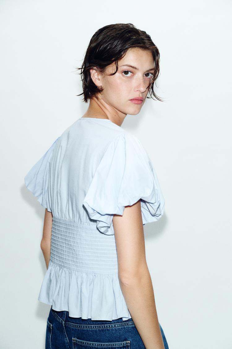Mya Puff Sleeves Blouse