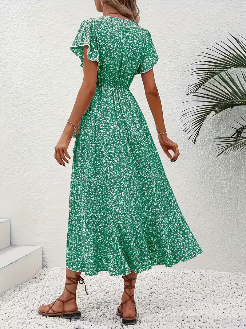 Vanessa | Tummy Covering Wrap Dress