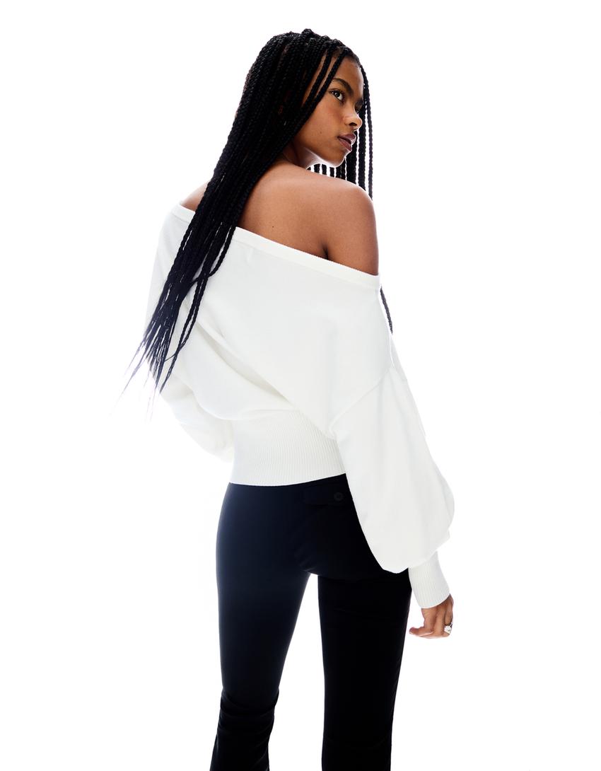 Nina Asymmetric Sweater