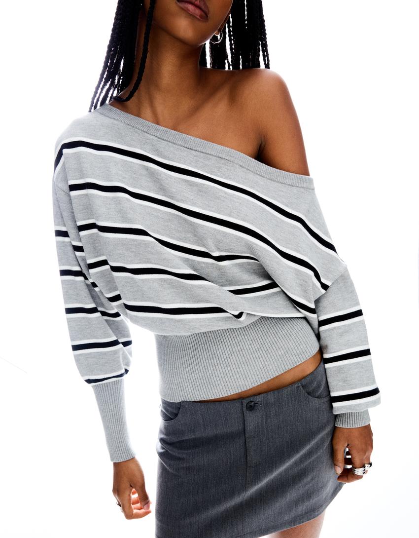 Nina Asymmetric Sweater