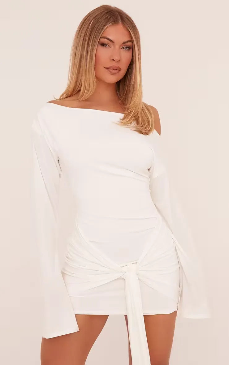 Lexie Flared Sleeve Mini Dress