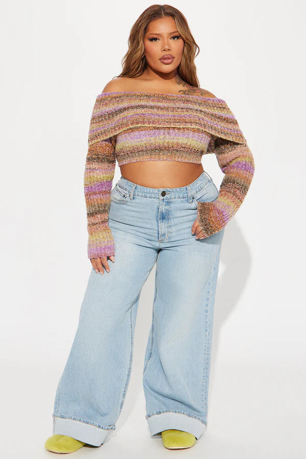Esra Off Shoulder Sweater