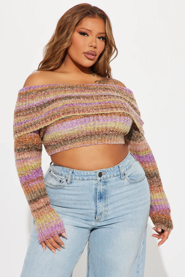 Esra Off Shoulder Sweater