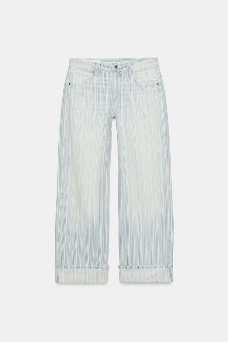 Emmie Low Waist Stripe Jeans