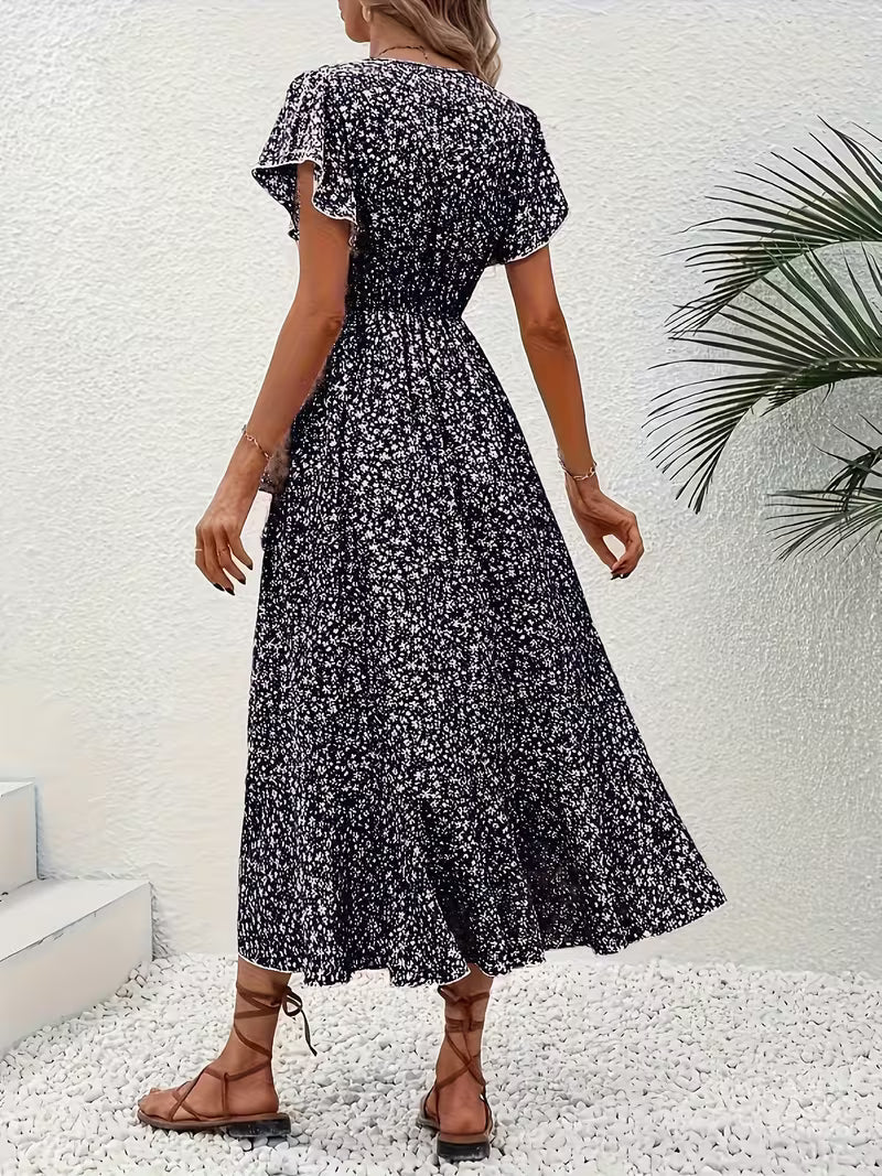 Vanessa | Tummy Covering Wrap Dress