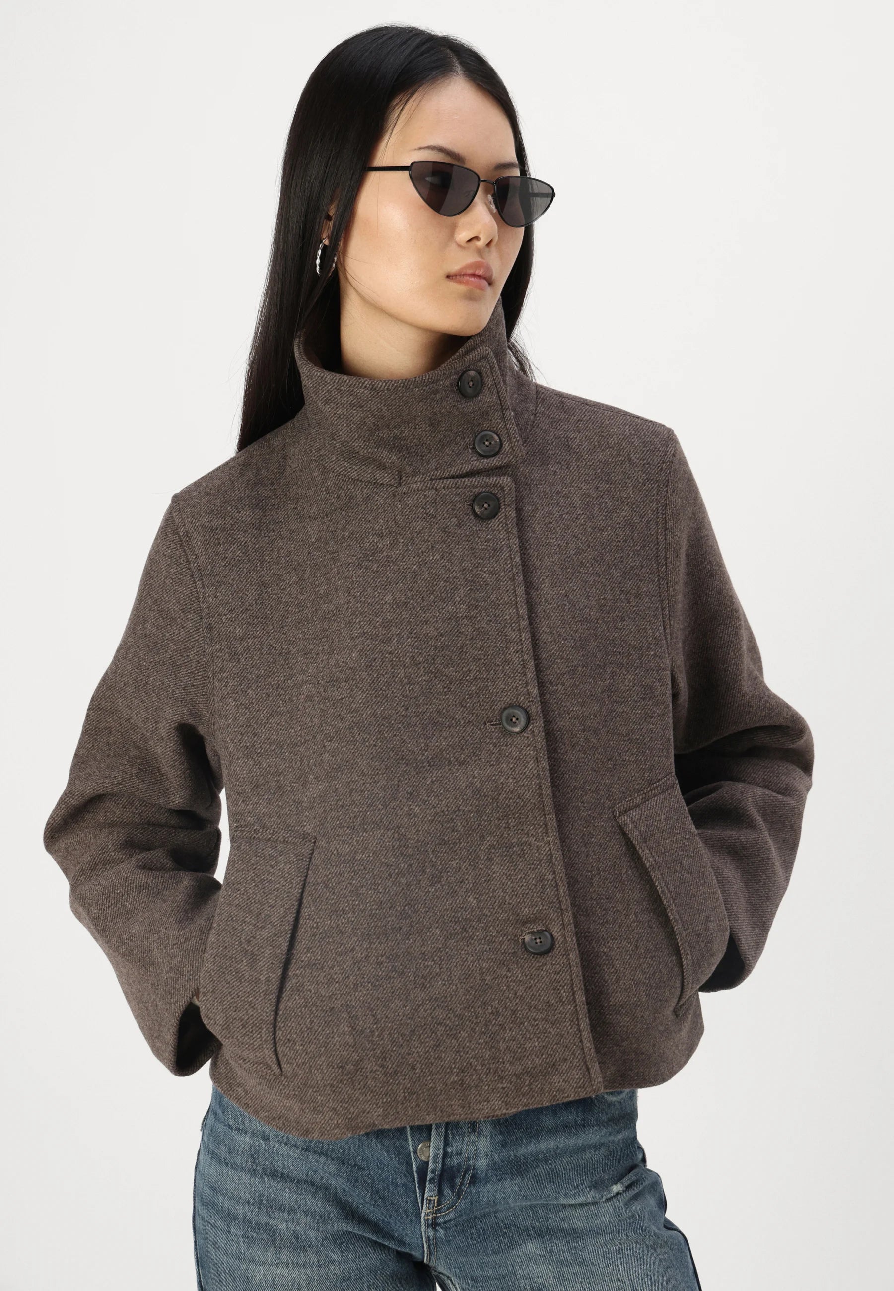 Alyssa Luxe Short Trench