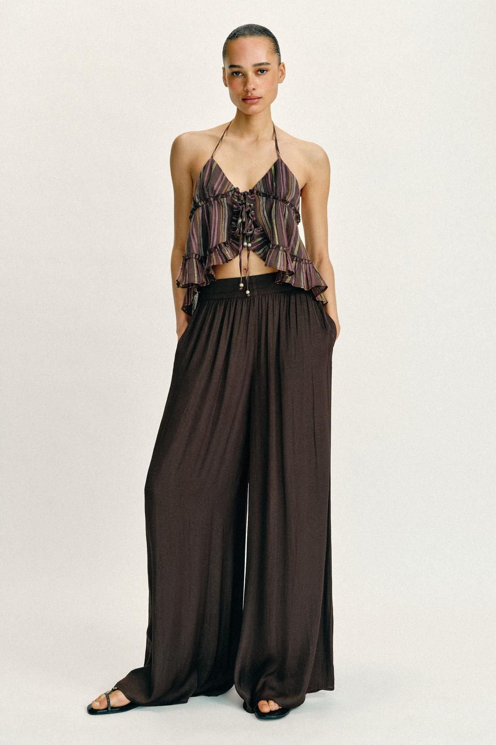Aubrey Wide Flowing Trousers