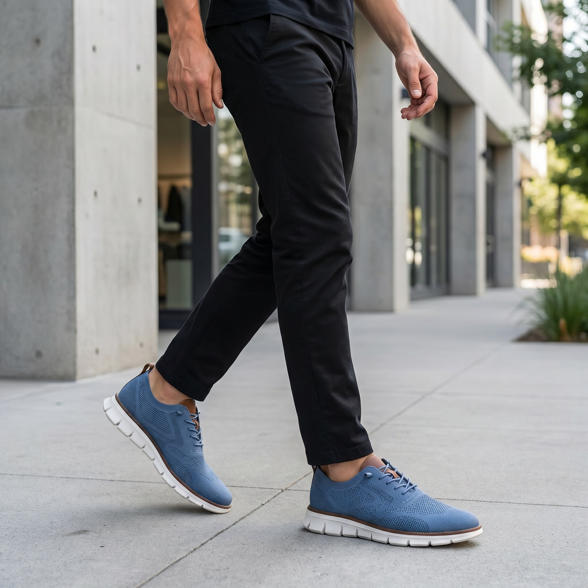 Lewis – Mesh Knit Shoes