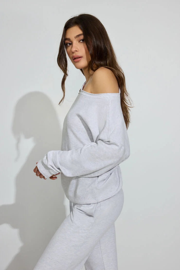 Demi Off Shoulder Sweater