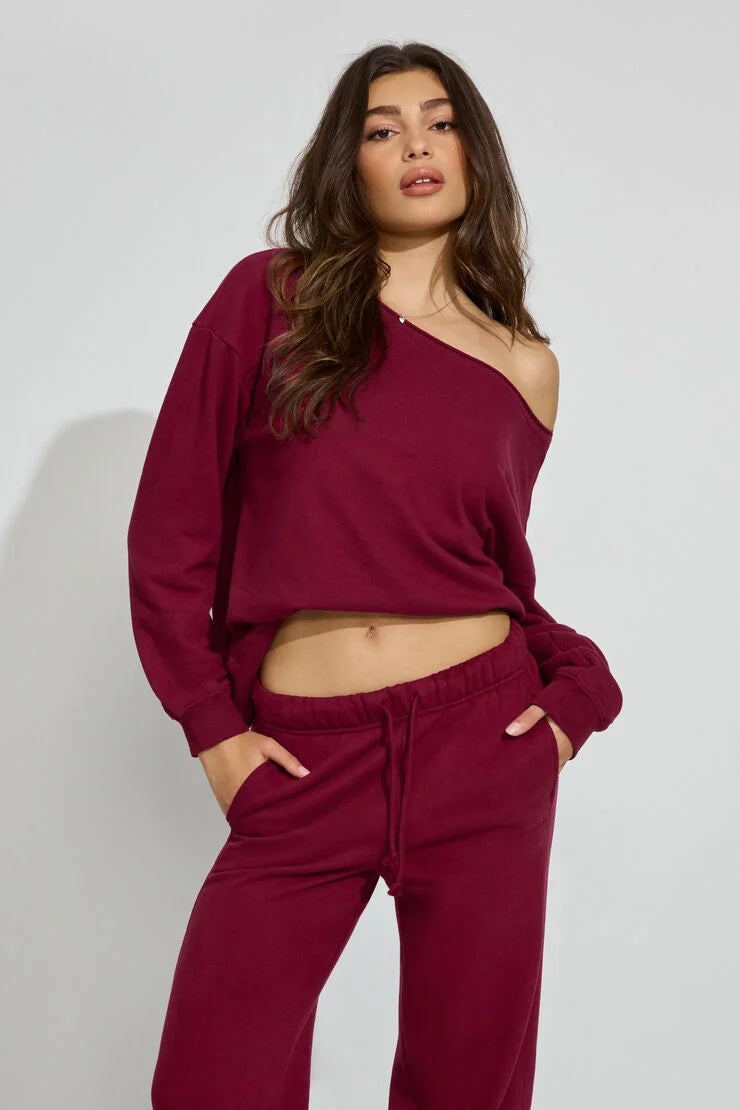 Demi Off Shoulder Sweater
