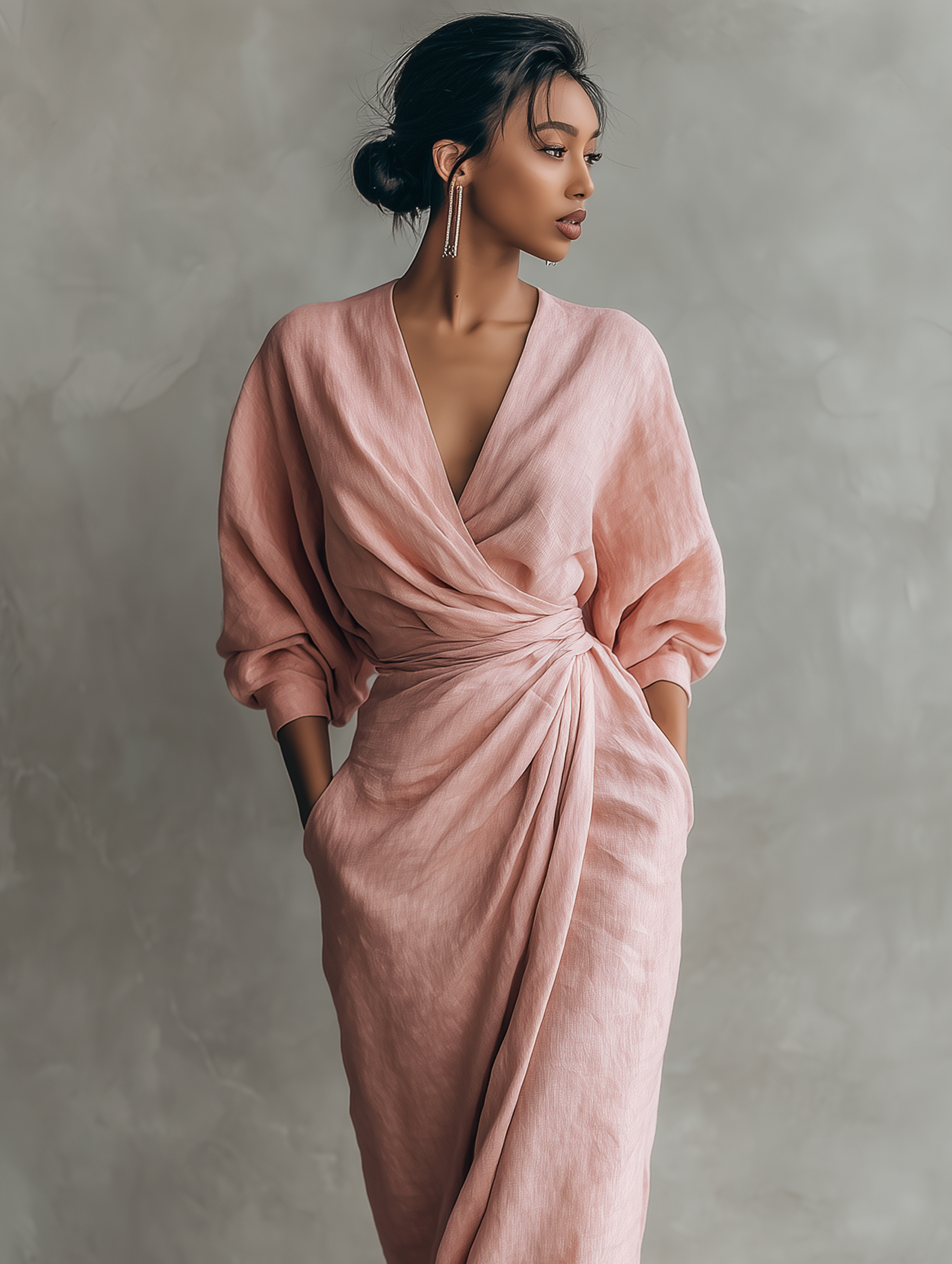 Lara Linen Maxi Dress