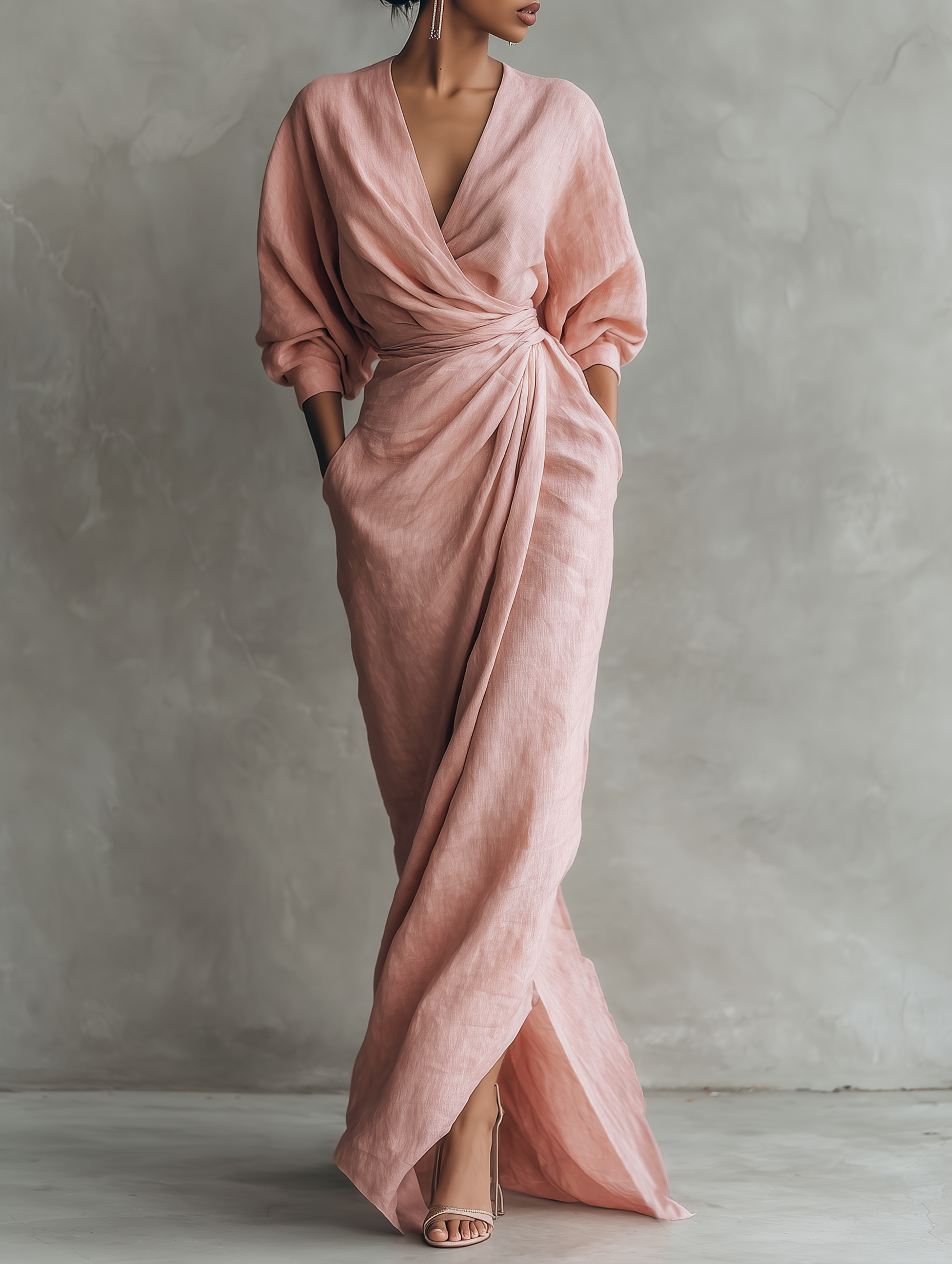 Lara Linen Maxi Dress