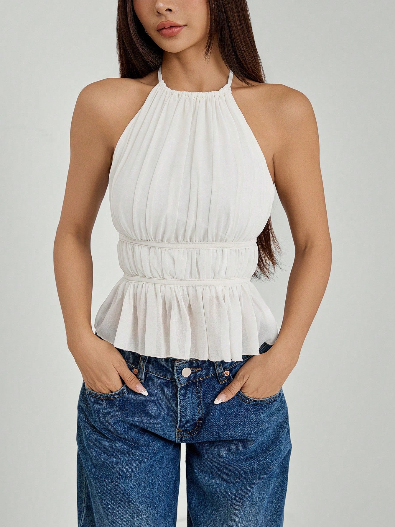 Jennifer Backless Top