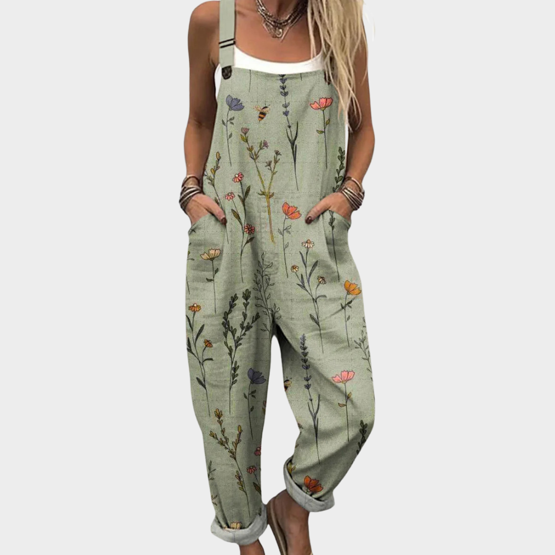 Nora | Relaxed Printed Jumpsuit