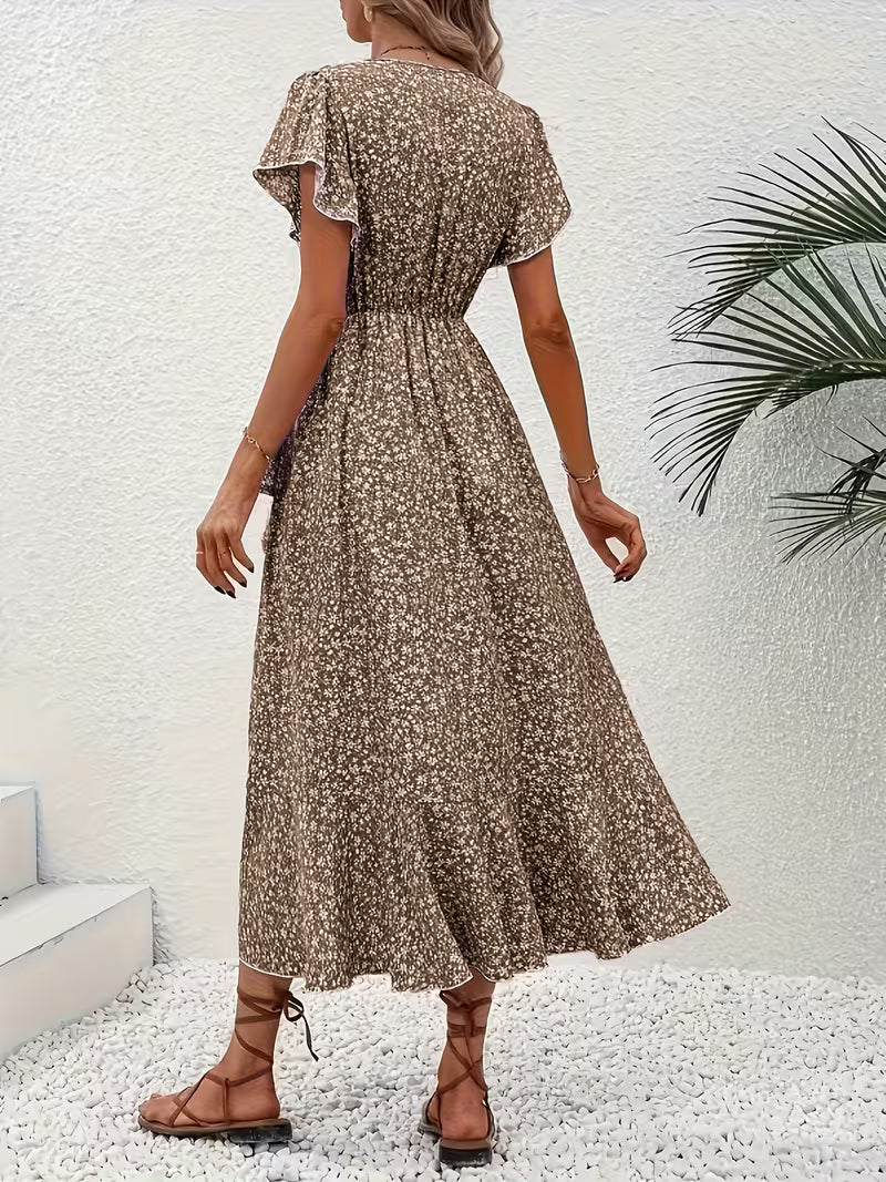 Vanessa | Tummy Covering Wrap Dress