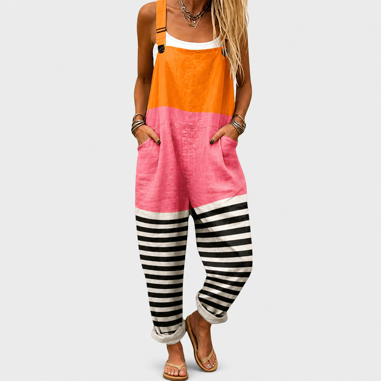 Evelyn | Relaxed Printed Jumpsuit