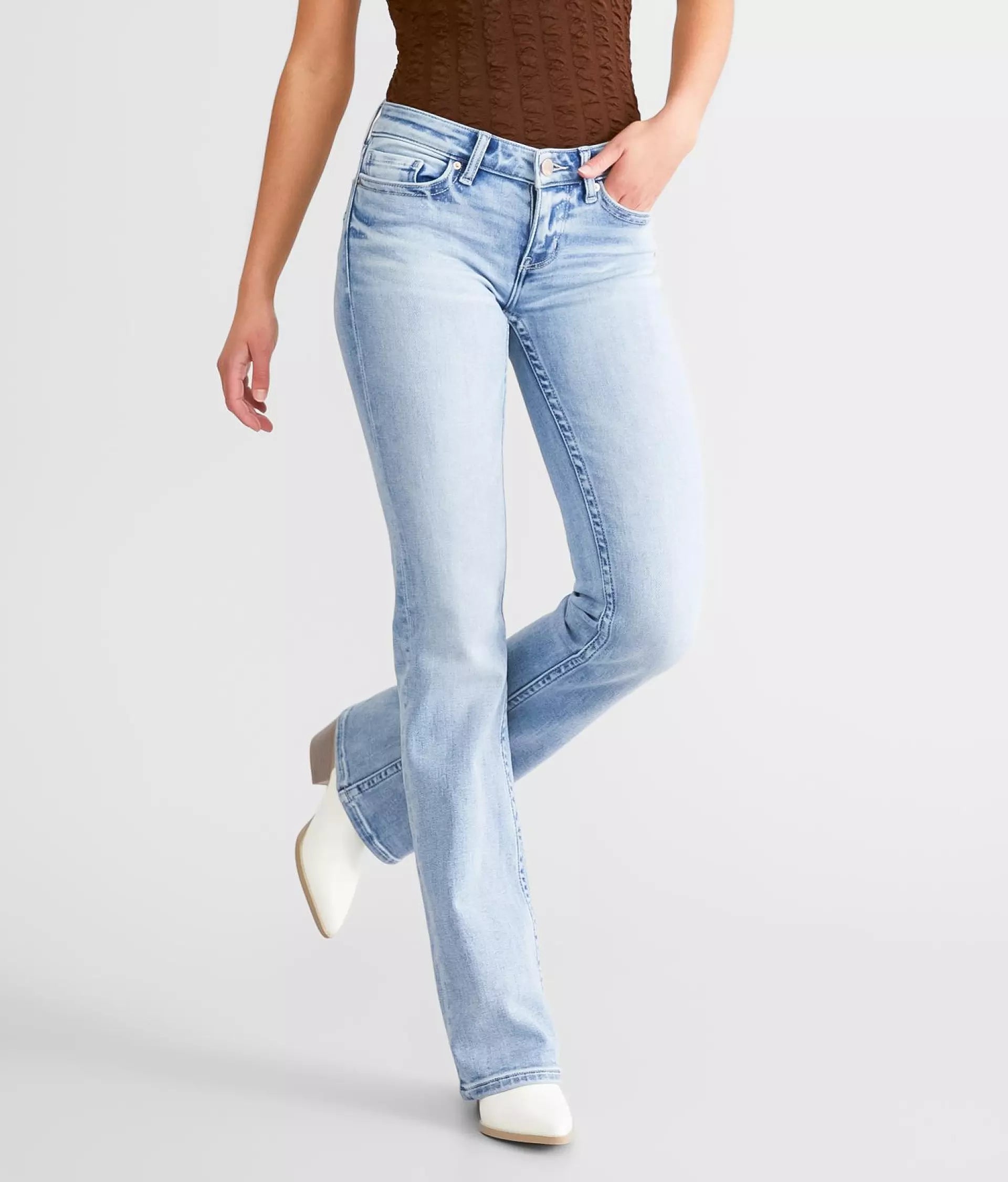 Ellie Low Rise Bootcut Jeans